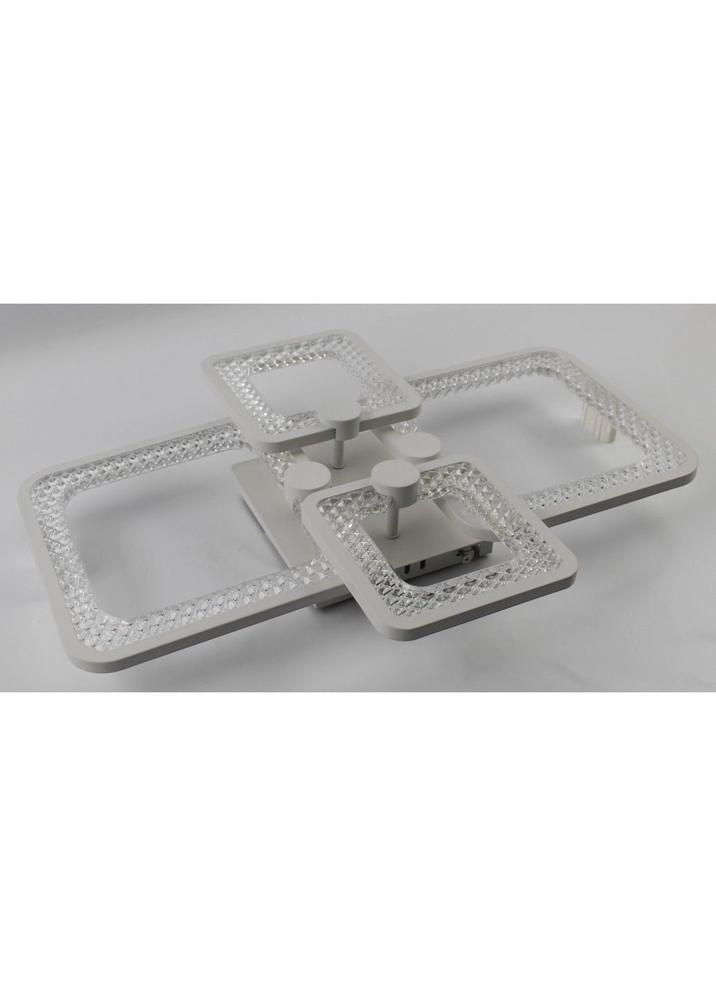 Керована світлодіодна люстра TIRE 60W 4S-APP-580-420-95-WHITE/CLEAR-220-IP20 ESLLSE (301020886)