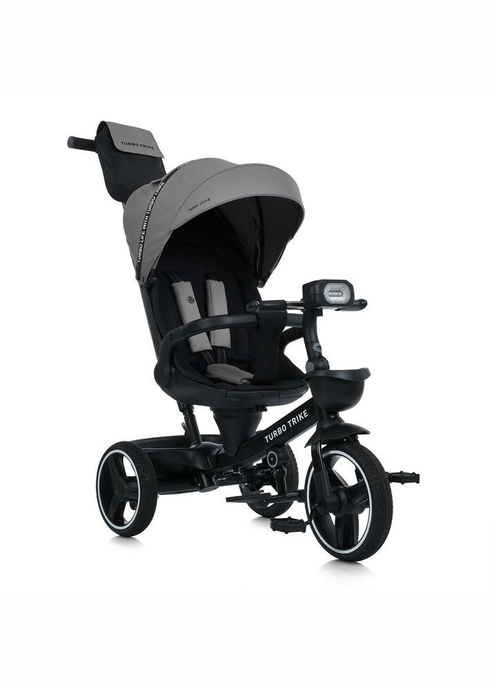 Велосипед трехколесный PU (12/10), вращающимся сиденьем, быстросъемными колесами, (MT 1002-1) Profi (338531895)