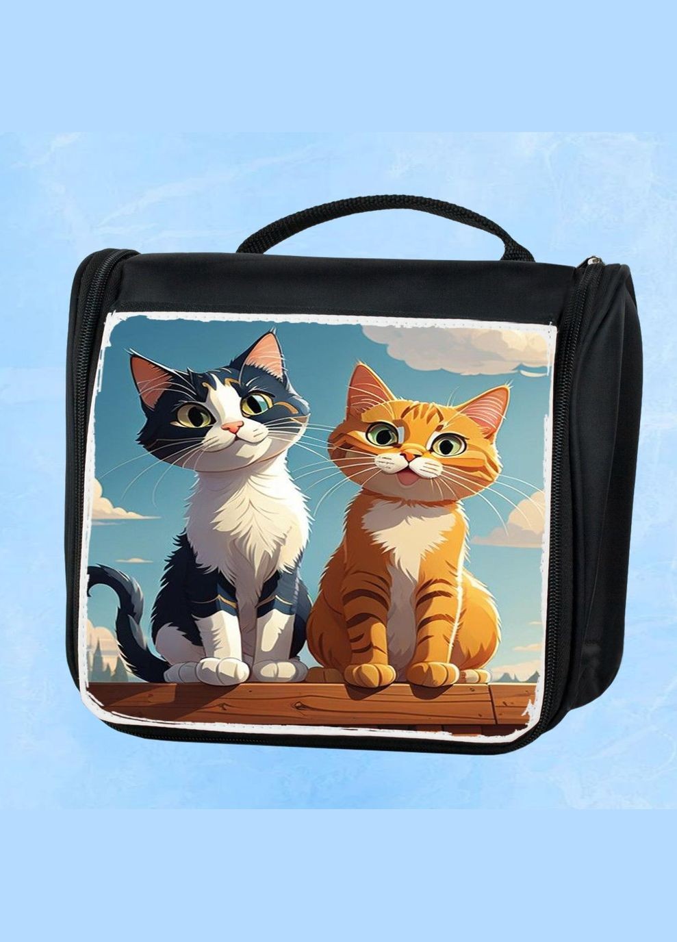 Дорожня сумка - органайзер для косметики несессер Child #062 Чорна No Brand (318677333)