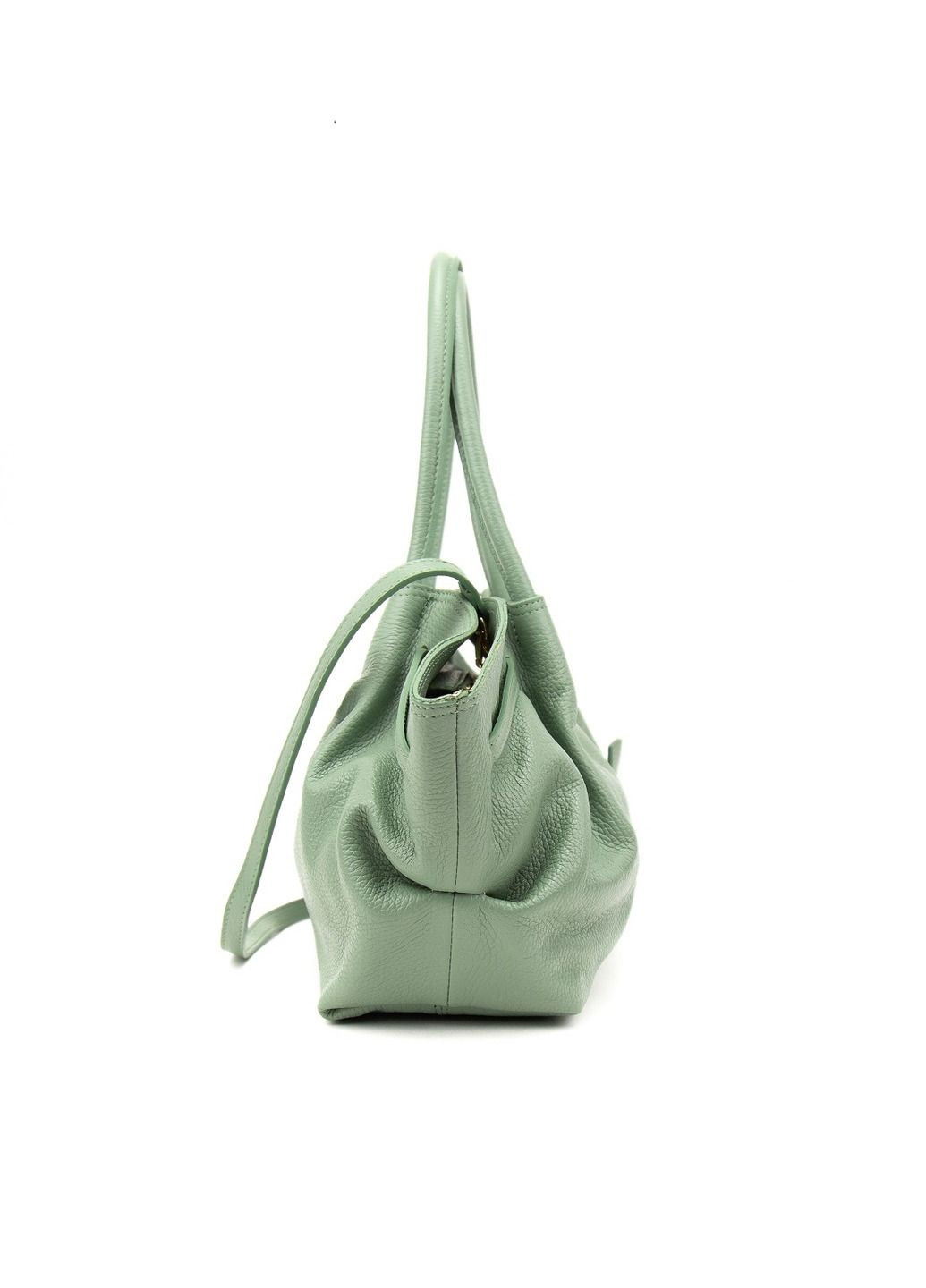 Женская удобная повседневная классическая кожаная кроссбодиная сумка через плечо Italy RoyalBag F-IT-7635 (335806832)