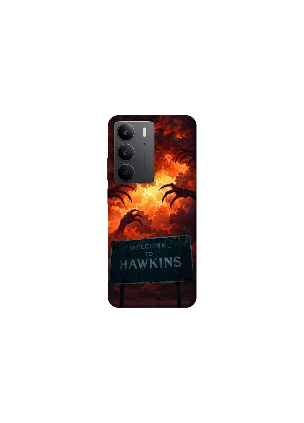 Чехол на Realme C75 Stranger Things ver.13 Frontalka (384650648)