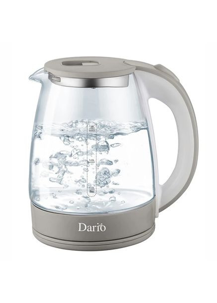 Чайник стекло DR1802 Grey Dario (362669245)