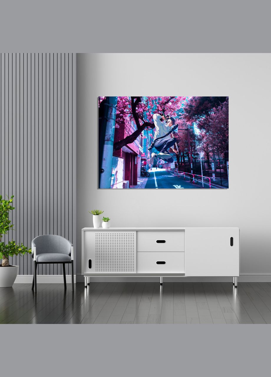 Плакат- із принтом Jujutsu Kaisen Магічна битва Okkotsu Utah Оккоцу Юта (японська манга) A4 A1 Кавун постер (316208369)