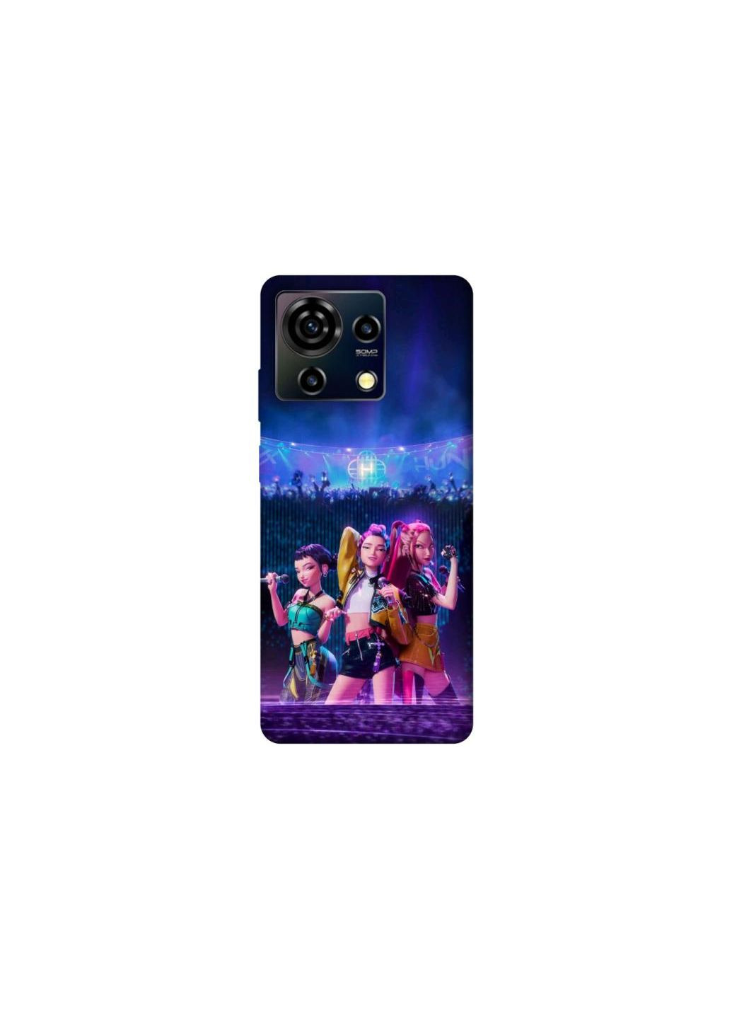Чехол на ZTE Blade V50 Vita K-Pop Demon Hunters ver.3 Frontalka (354680933)