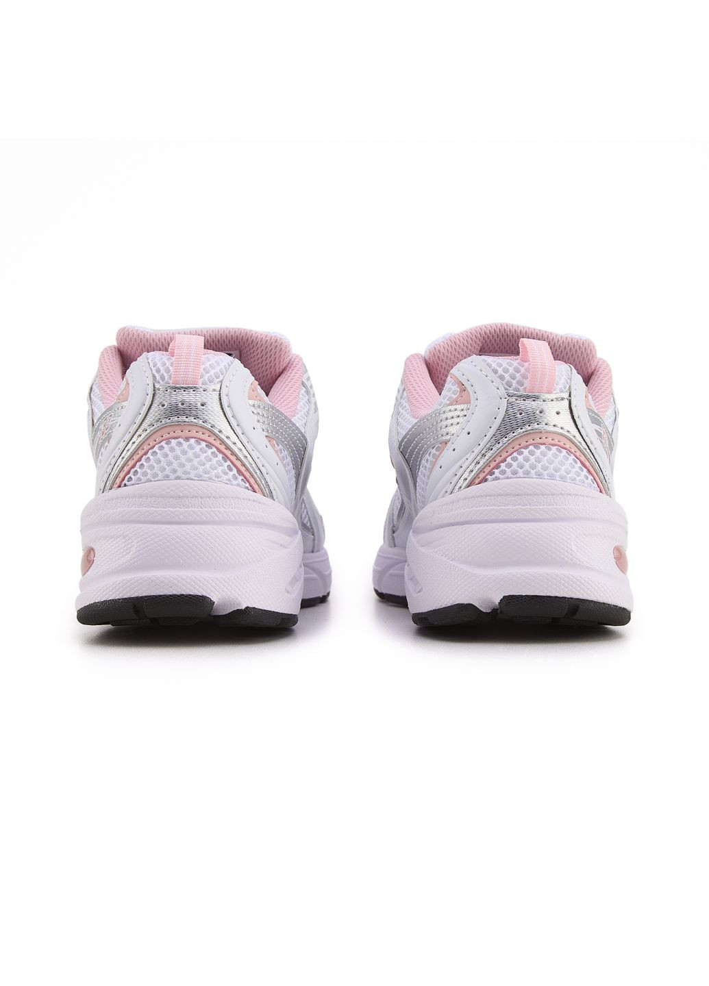 КРОСІВКИ ЖІНОЧІ NEW BALANCE 530 PINK WHITE SILVER НЬЮ БЕЛАНС 530 No Brand рожеві демісезони (369393513)