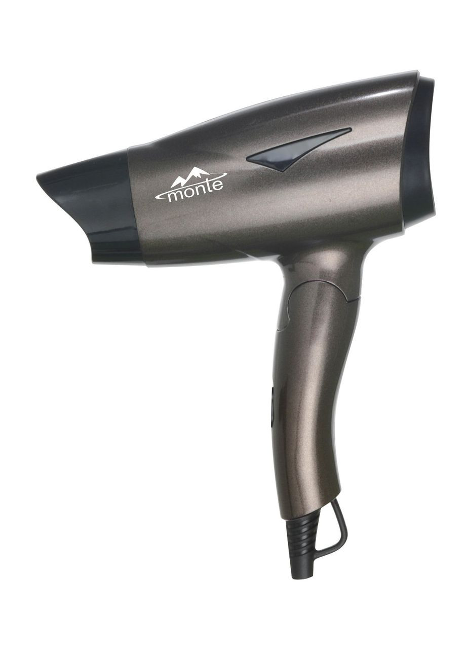 Фен для волосся зі складною ручкою (MT-5217 Chocolate) Monte (328601753)