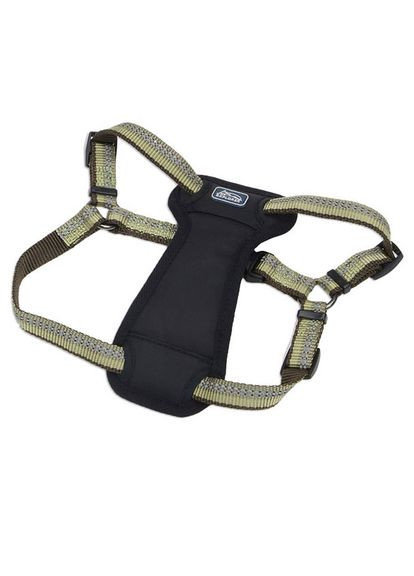 Светоотражающая шлейка с нагрудником для собак K9 Explorer Harness 2.3 - 4.5 кг папоротника 1.6 х 30 - 45 Coastal (279564843)