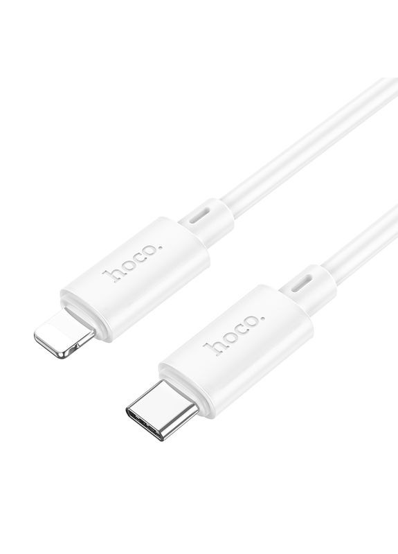 Кабель USB X88 Gratified PD20W Type-C to Lightning Білий Hoco (337993983)