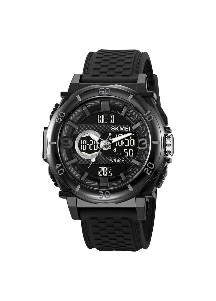 2098BKBK Black кварцевый спортивный, сasual Skmei (324088728)