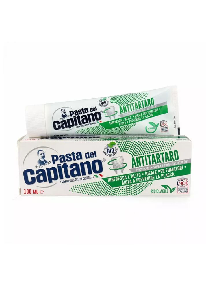 Зубная паста antitartaro против зубного камня 75мл Pasta del Capitano (299771890)