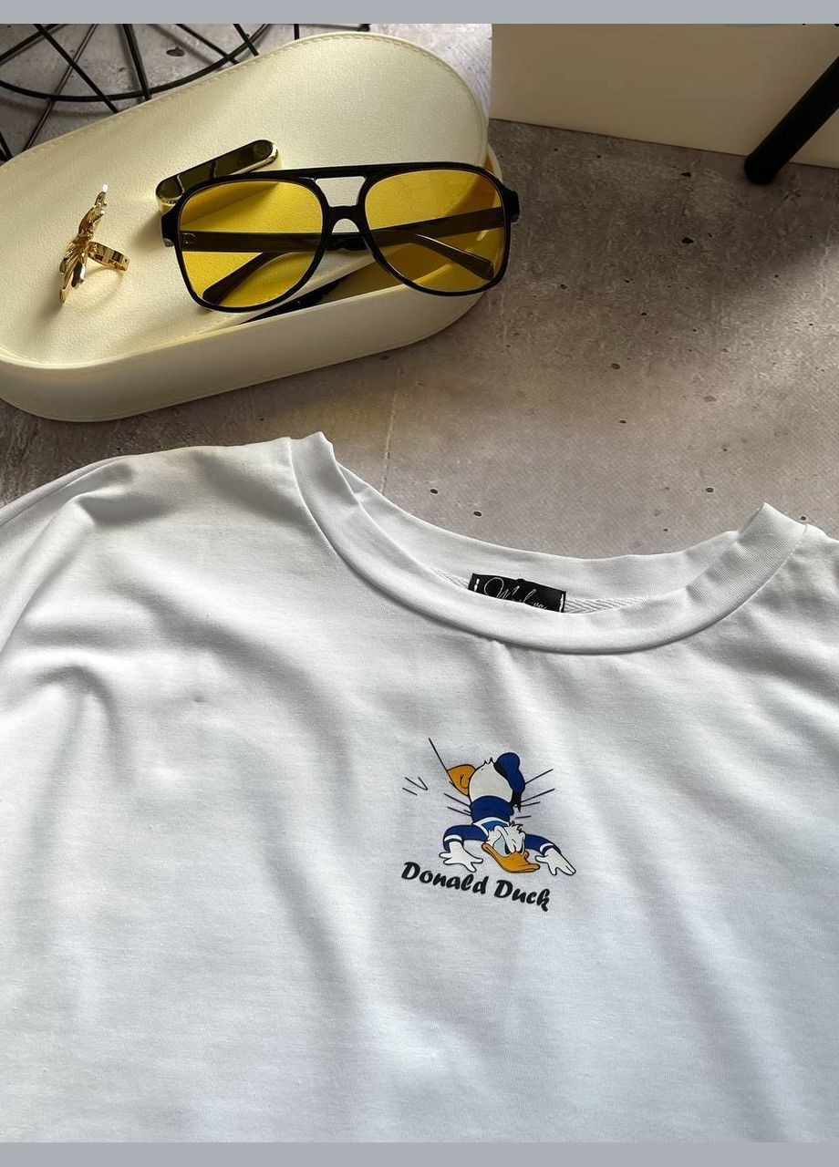 Крутезная стильная Футболка oversize «Donald Duck»😮 No Brand - (331321995)