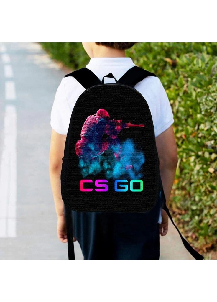 Рюкзак дитячий контр-страйк CS:GO "Counter-Strike" 34х27см, міський ранець для хлопчика з принтом (00348) (1724833) Brand (385746017)