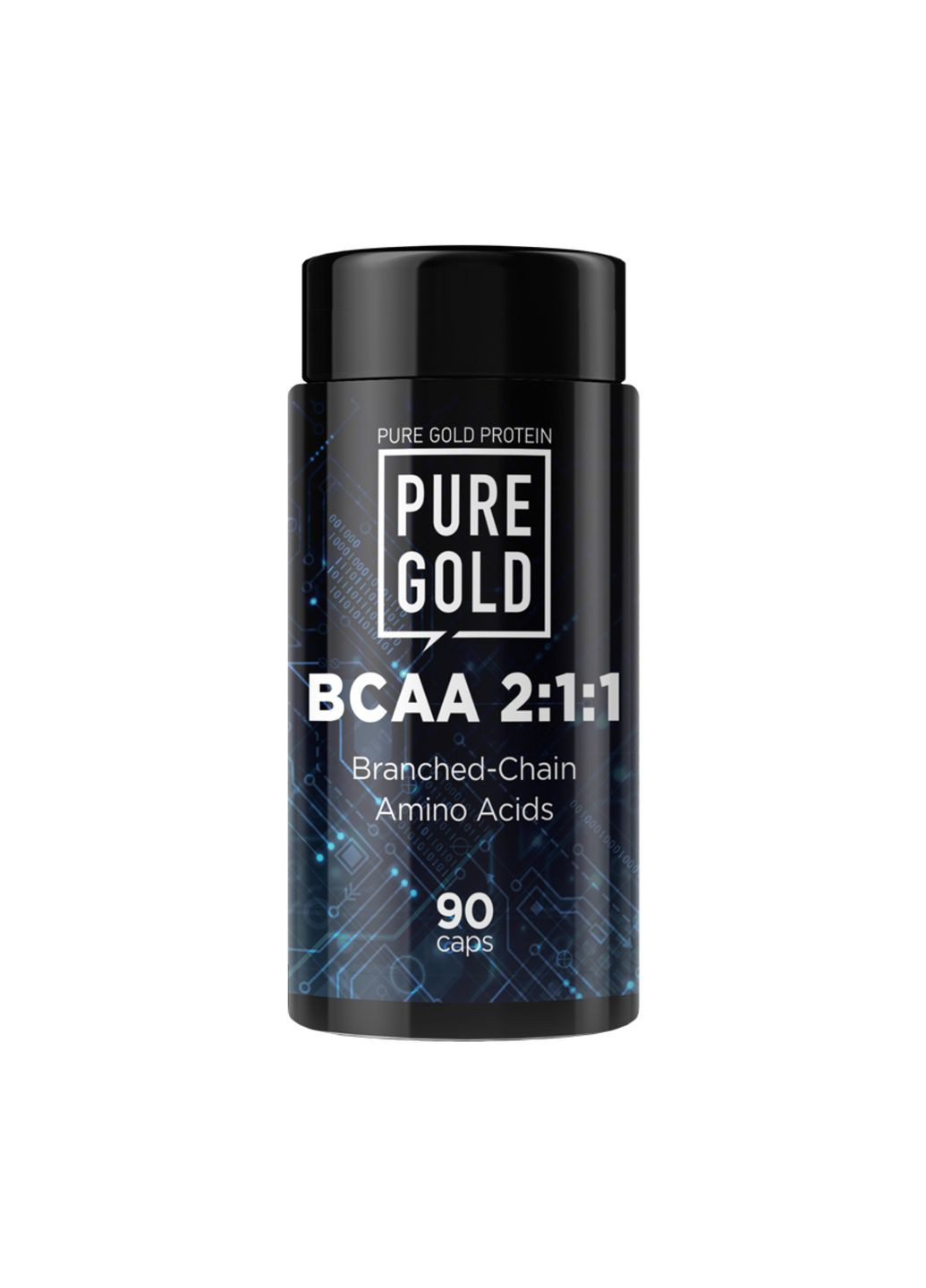 Комплекс амінокислот Pure Gold BCAA 2-1-1 - 90 caps Pure Gold Protein (318562202)