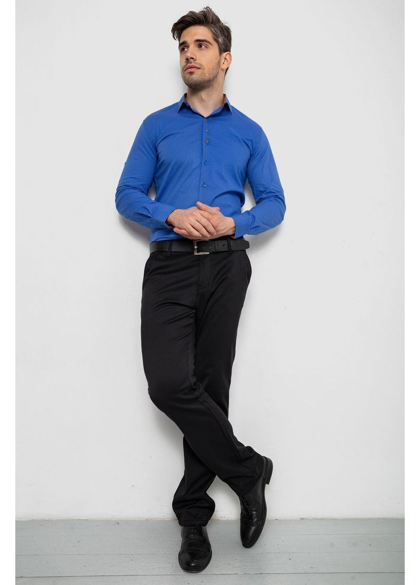 Светло-синяя повседневный рубашка Ager