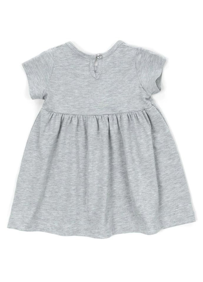 Серое платье с единорогом (16991-110g-gray) Breeze (300624923)