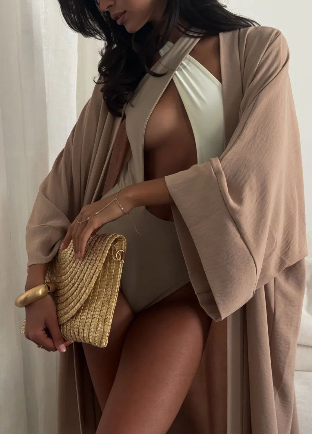 Костюм-двійка: кімоно максі та штани Tik-Tak (341125202)