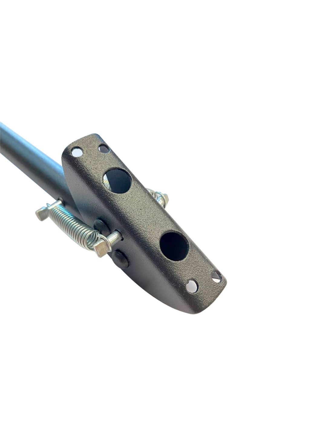 Обмежувач дверний KS-UKR 200 мм чорний для відкидної ніжки міцний No Brand (332799284)