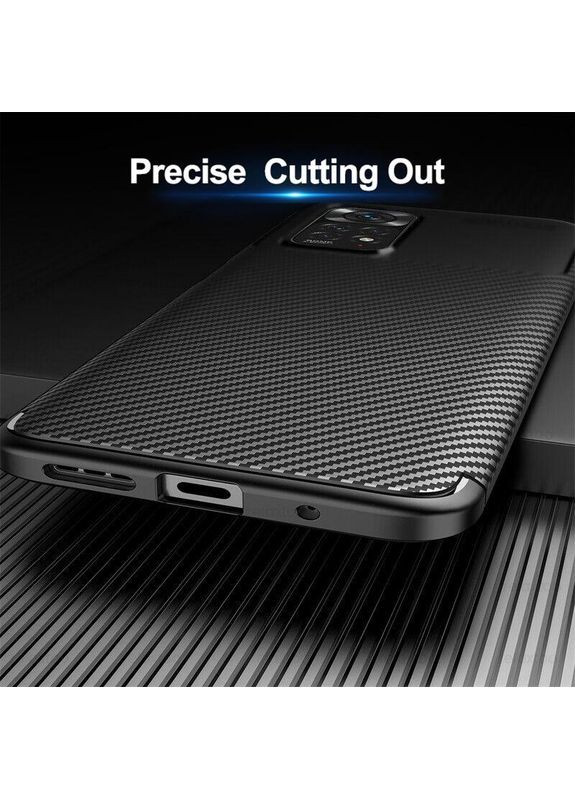 Протиударний чохол для Redmi Note 11 Pro Чорний бампер Xiaomi (363196783)