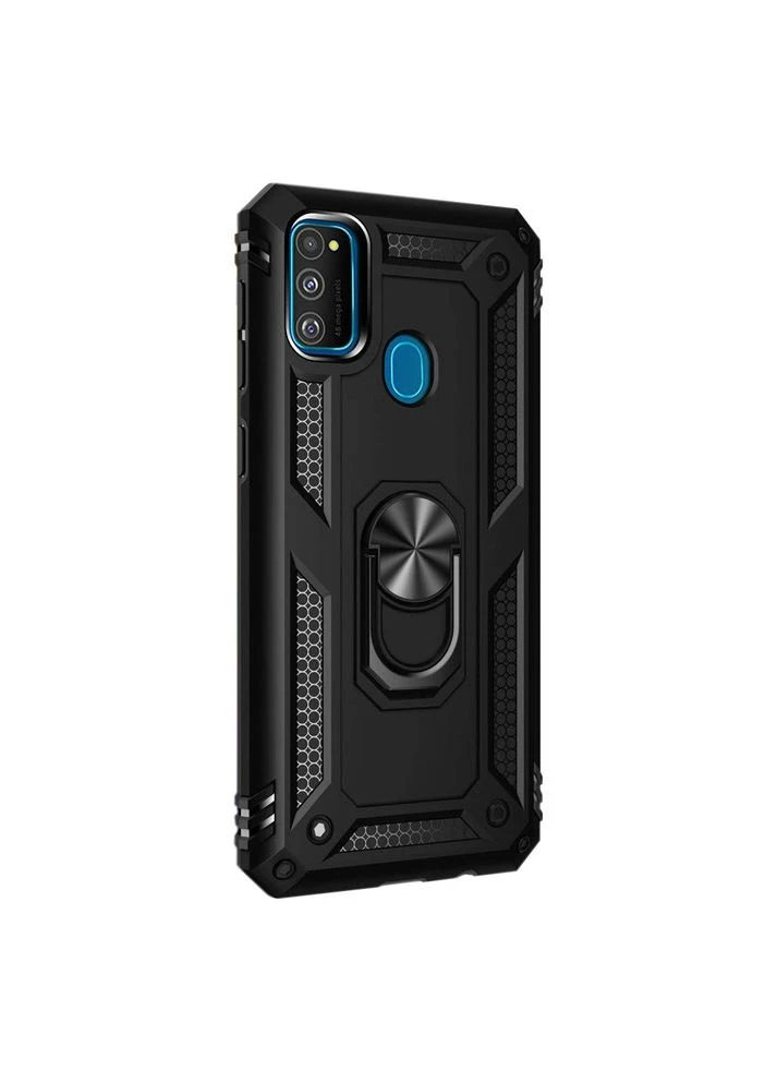 Ударостійкий чохол Serge Ring під маг. держ. для Samsung Galaxy M30s (2019) M307 Epic (396508418)
