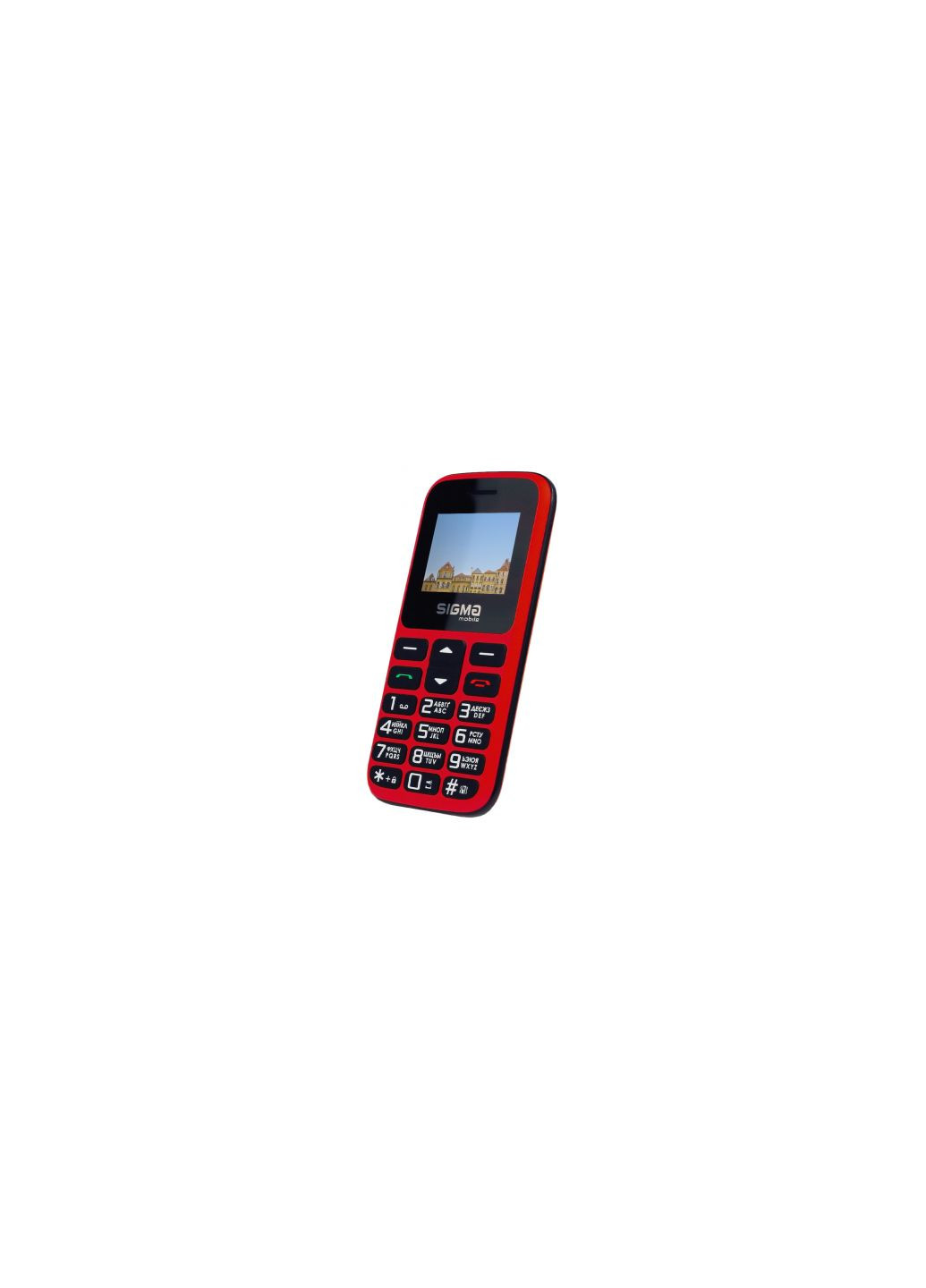 Мобільний телефон (4827798120958) Sigma Comfort 50 HIT2020 Red (366661034)