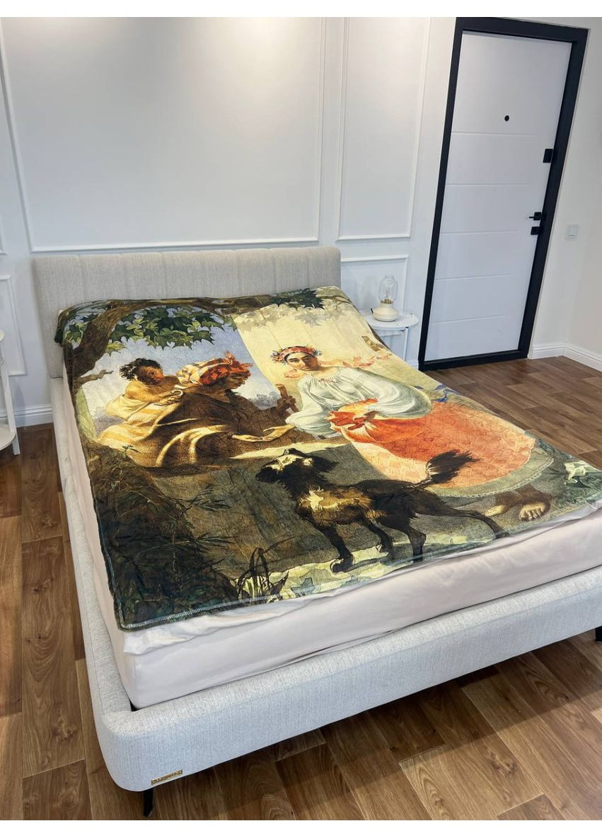 Плед патріотичний 3D "Шедевр Тараса Шевченка" 12154 135х160 см FlexDress (368761546)