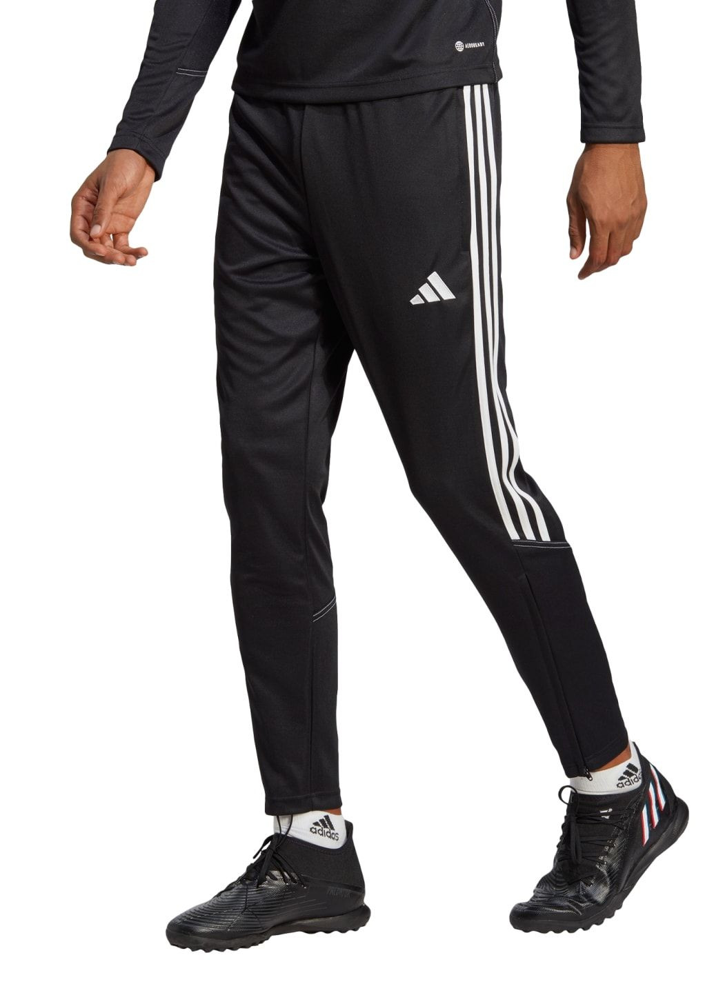 Черные спортивные демисезонные брюки adidas