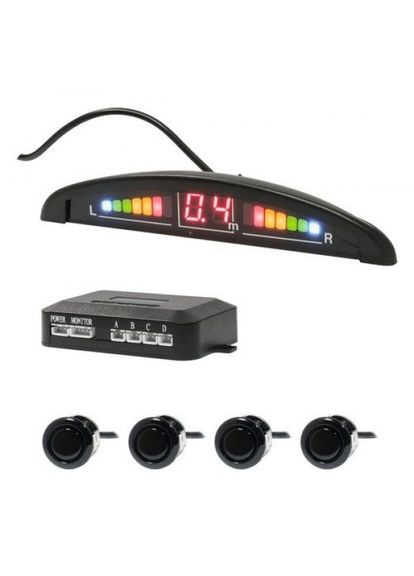 Парктроник на 4 датчика Парковочный радар с дисплеем Parking Sensor PS-201 ASSISTANT (350349177)