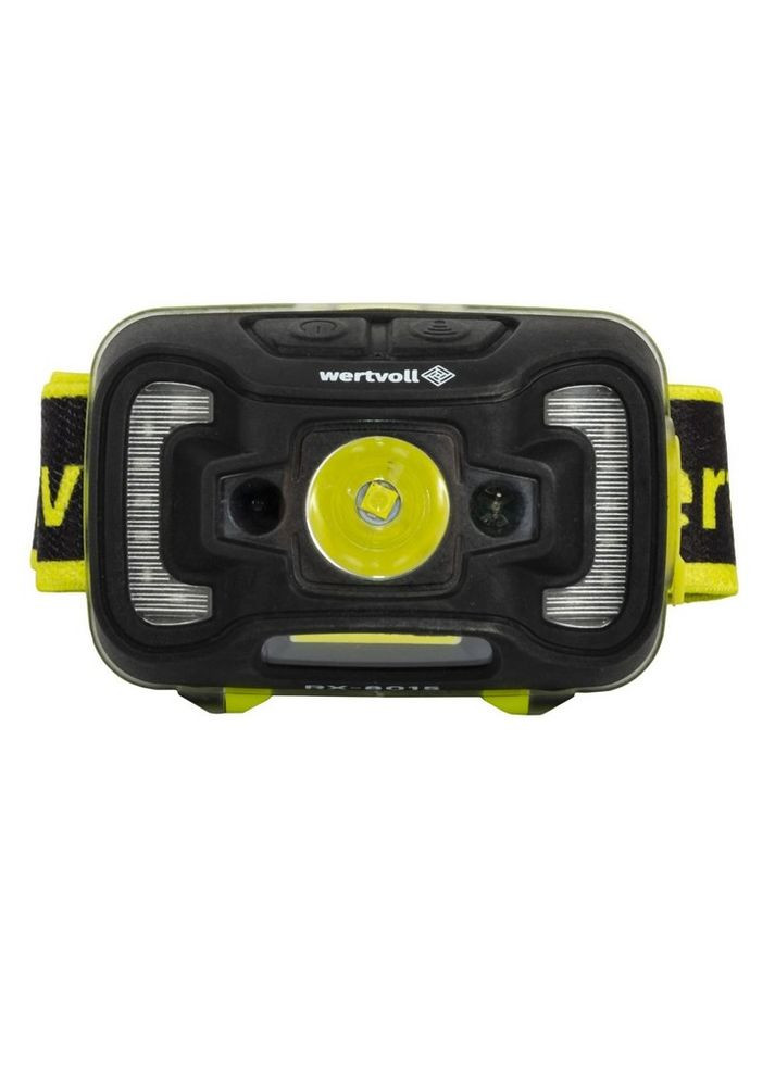 Фонарь налобный 6 режимов, датчик движения СREE LED/RED LED/COB LED IP65, Li-pol 1800 mAh/t (RX-8015) Wertvoll (340910741)