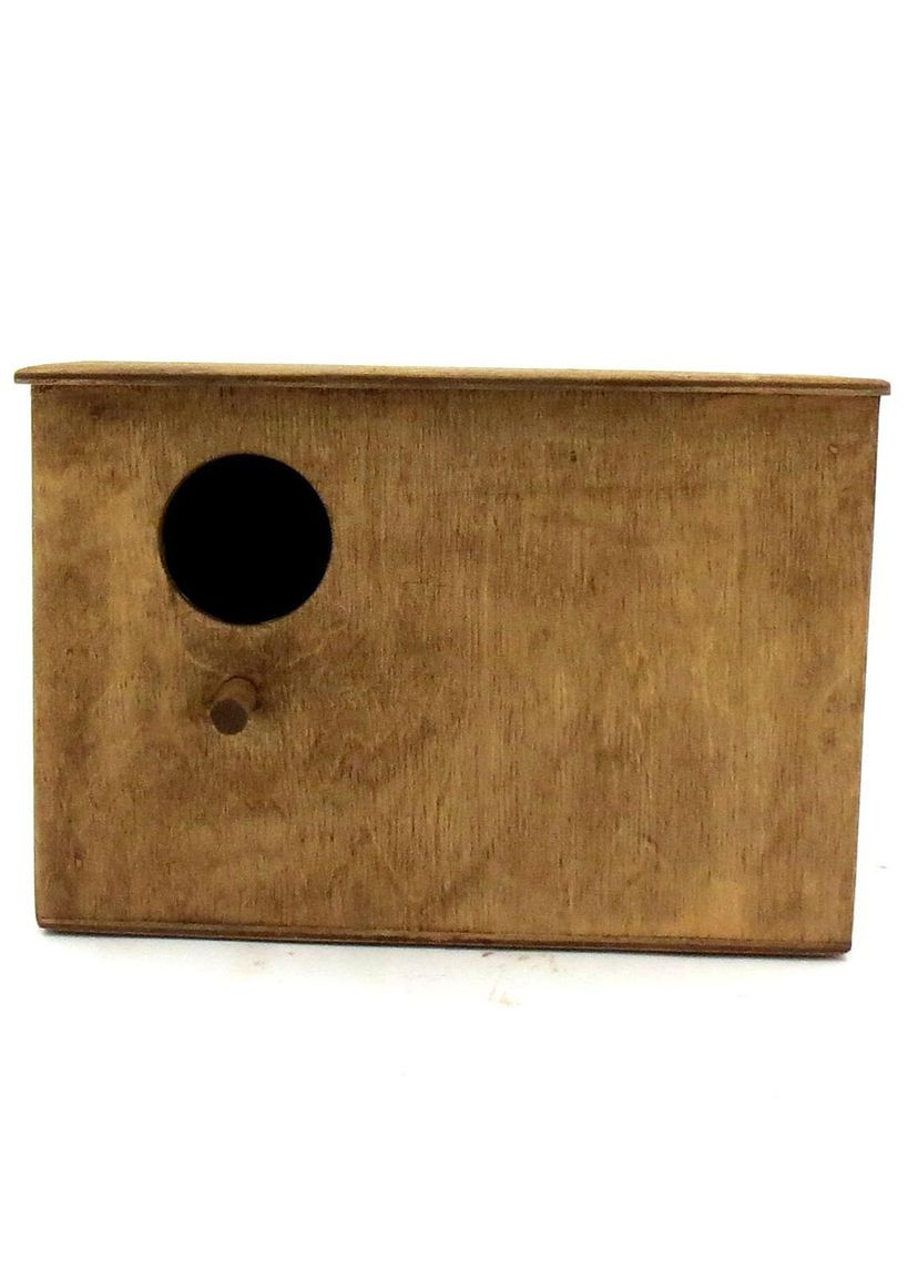 Скворечник садовый из дерева Чиж мускат (СКВ-000607) No Brand (328605635)