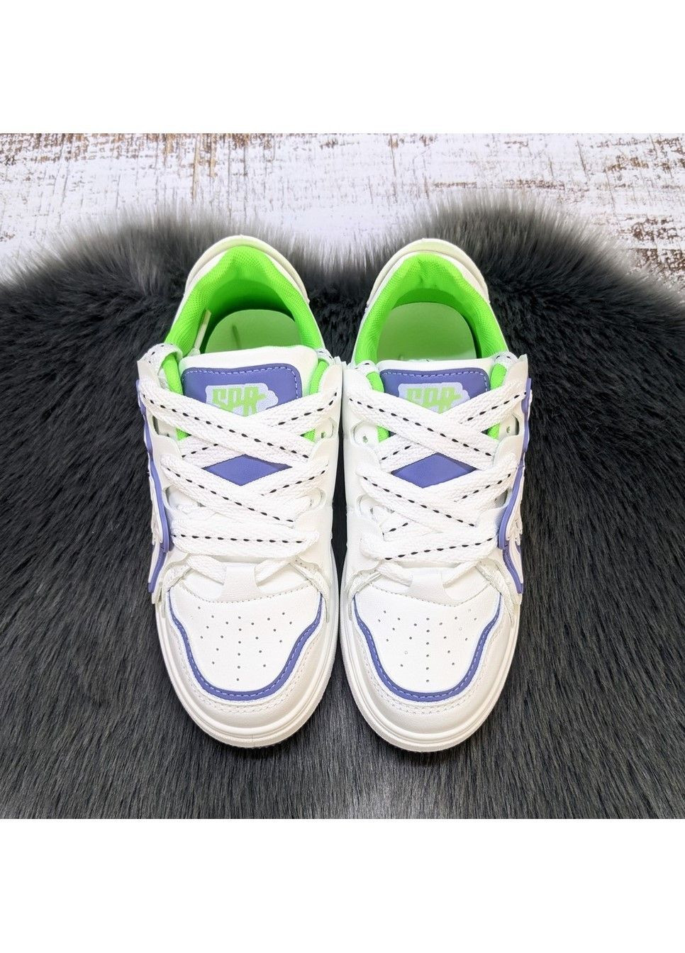 Кроссовки женские Fashion белые демисезоны (317169054)