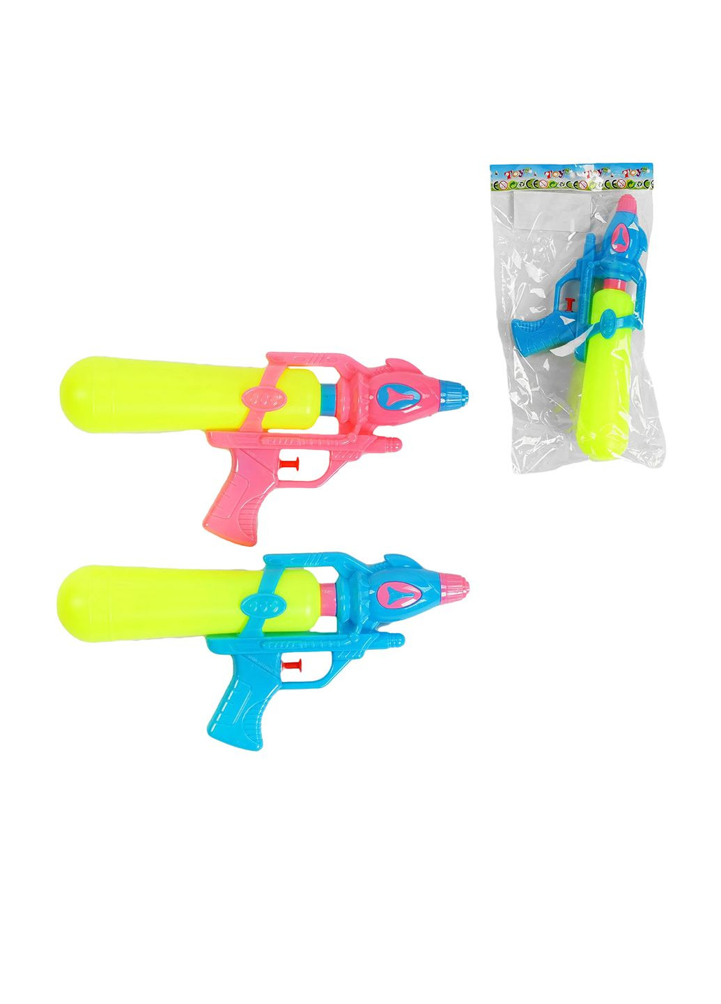 Водный пистолет цвет разноцветный ЦБ-00217129 No Brand (293344080)