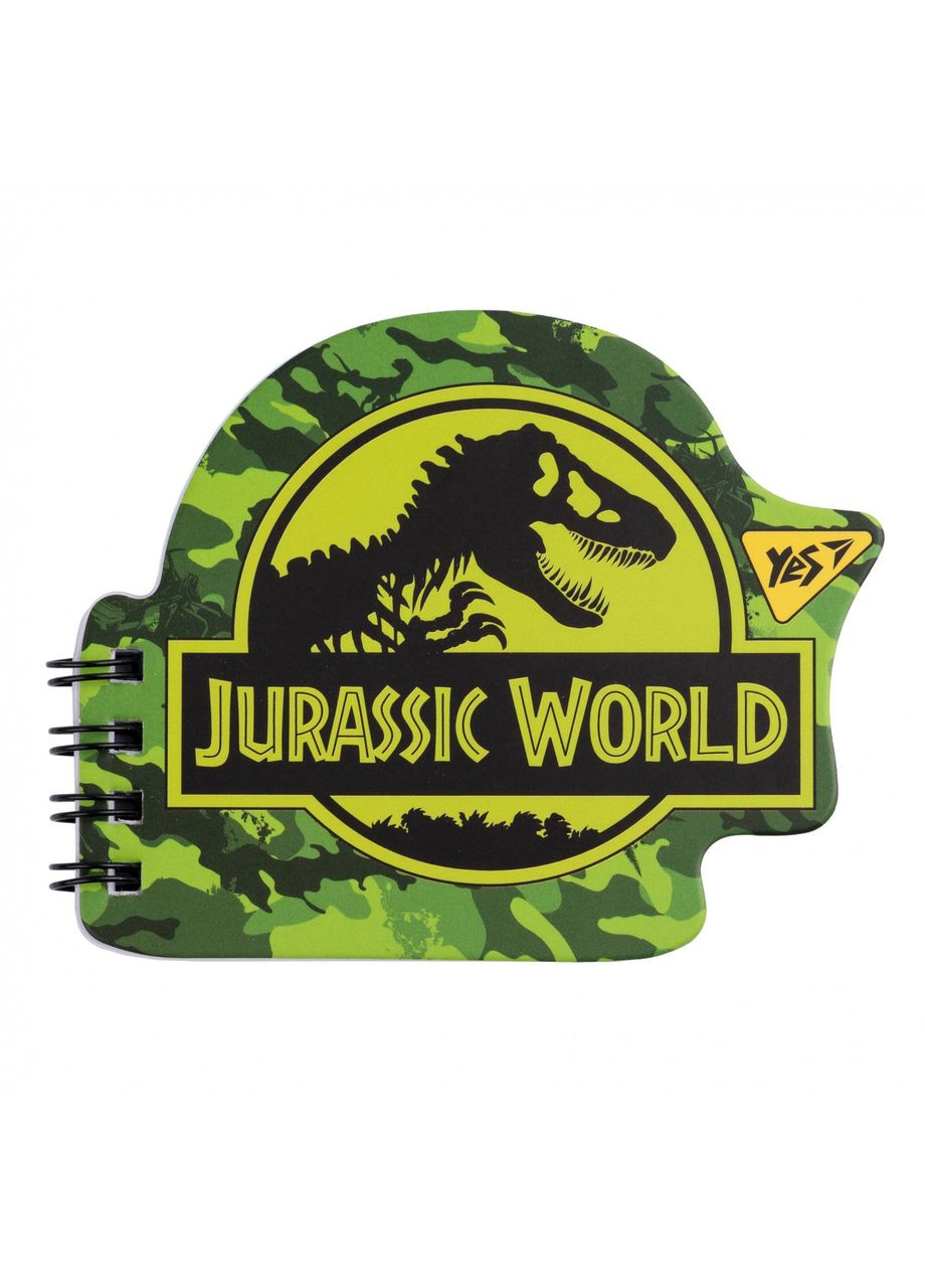 Блокнот А7/24 подвійна спіраль фігурний " " /681816/ "Jurassic World" (1/30/60) Yes (367761410)