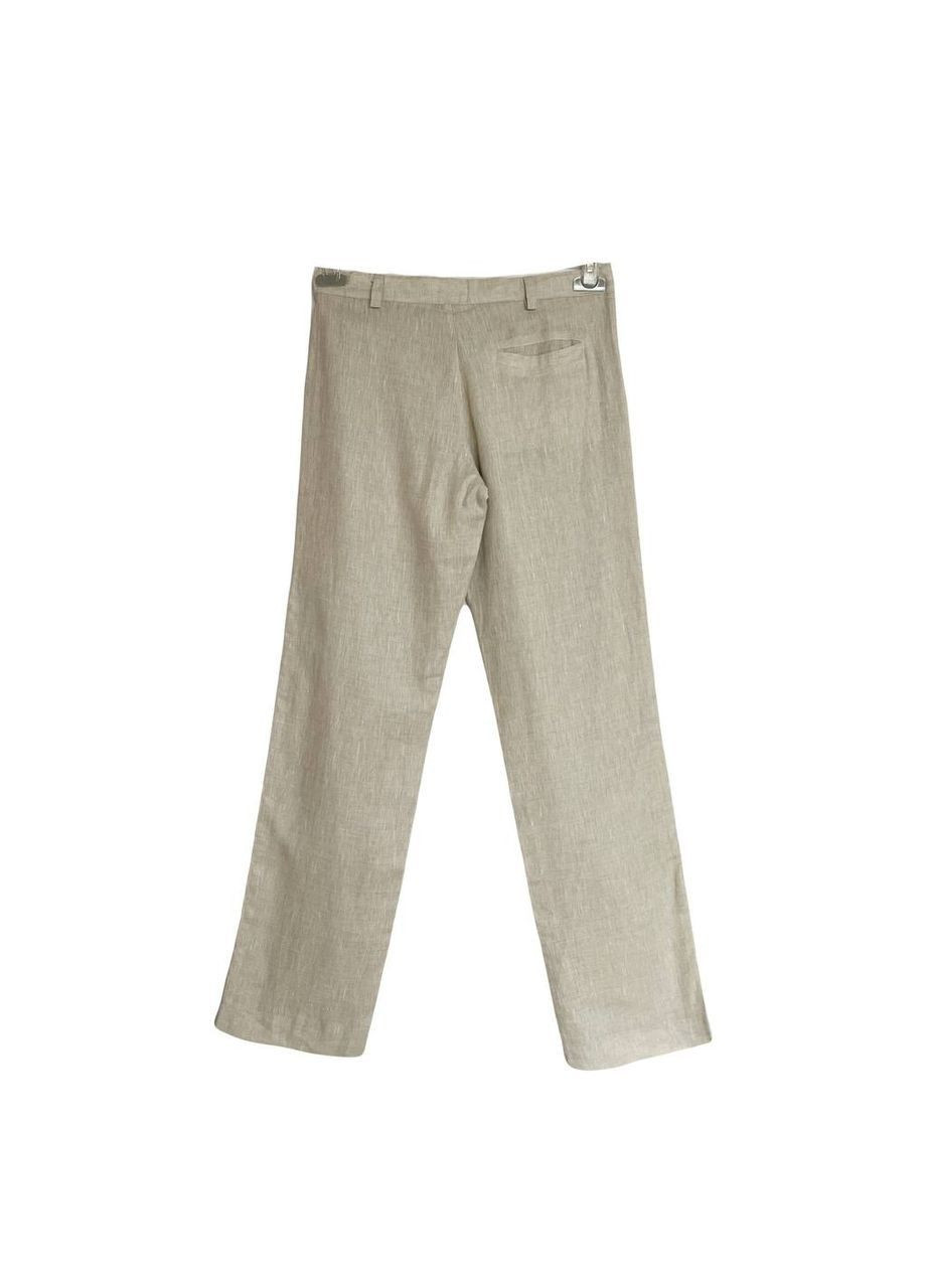 Бежевые повседневный летние брюки Mandarino