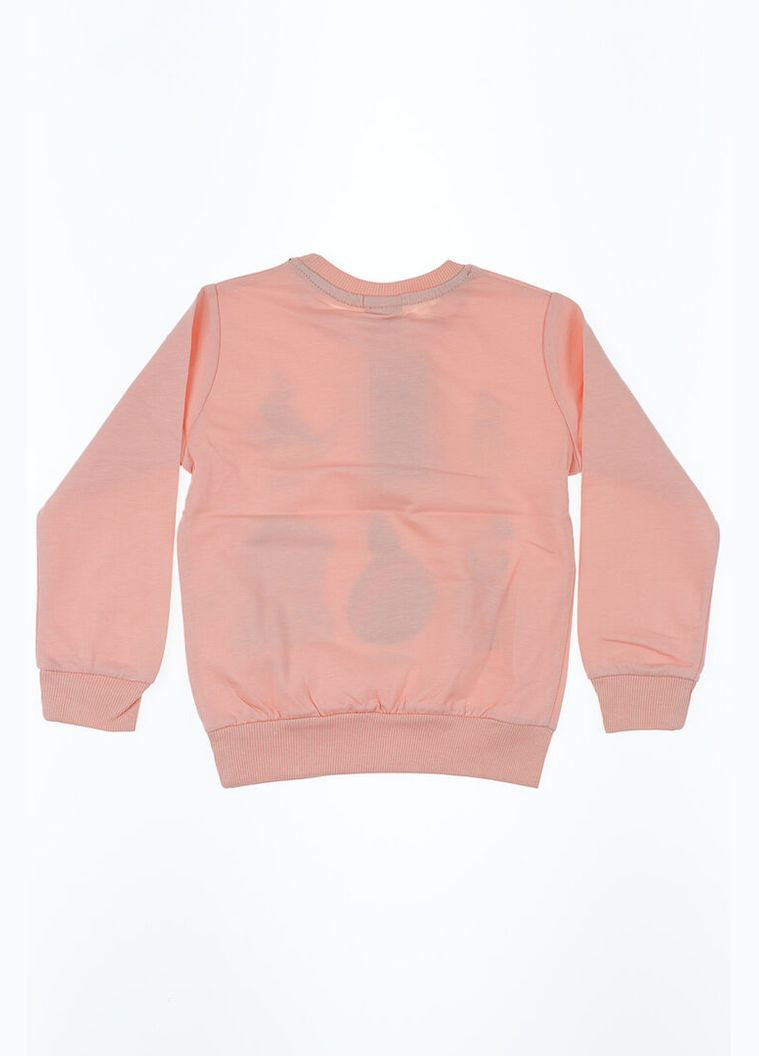 Світшот для дівчинки "Тропік" персиковий 104 см (41287) BABYKROHA (315721320)