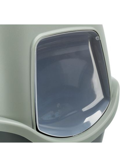 Туалет-будиночок для котів Vico з перероблених матеріалів, антрацитовий/сіро-зелений, 40 х 40 х 56 см Trixie (349823110)