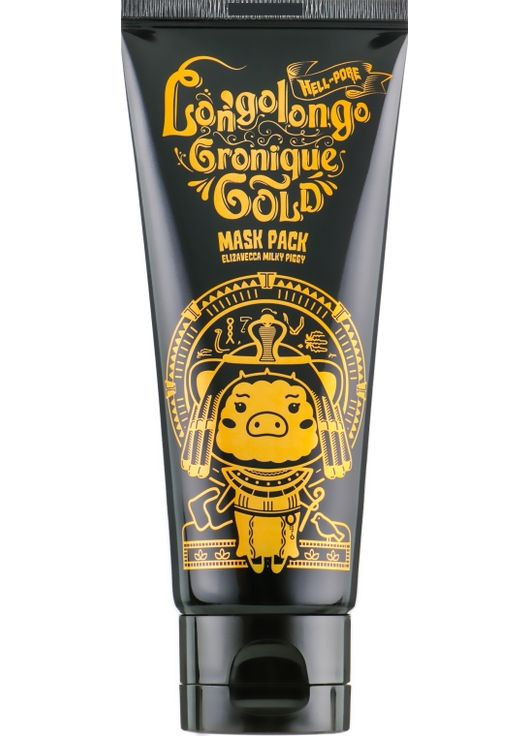 Маска-пленка с золотом Hell-Pore Longolongo Gronique Gold Mask Pack 100ml (493191-8993) Elizavecca (368639289)