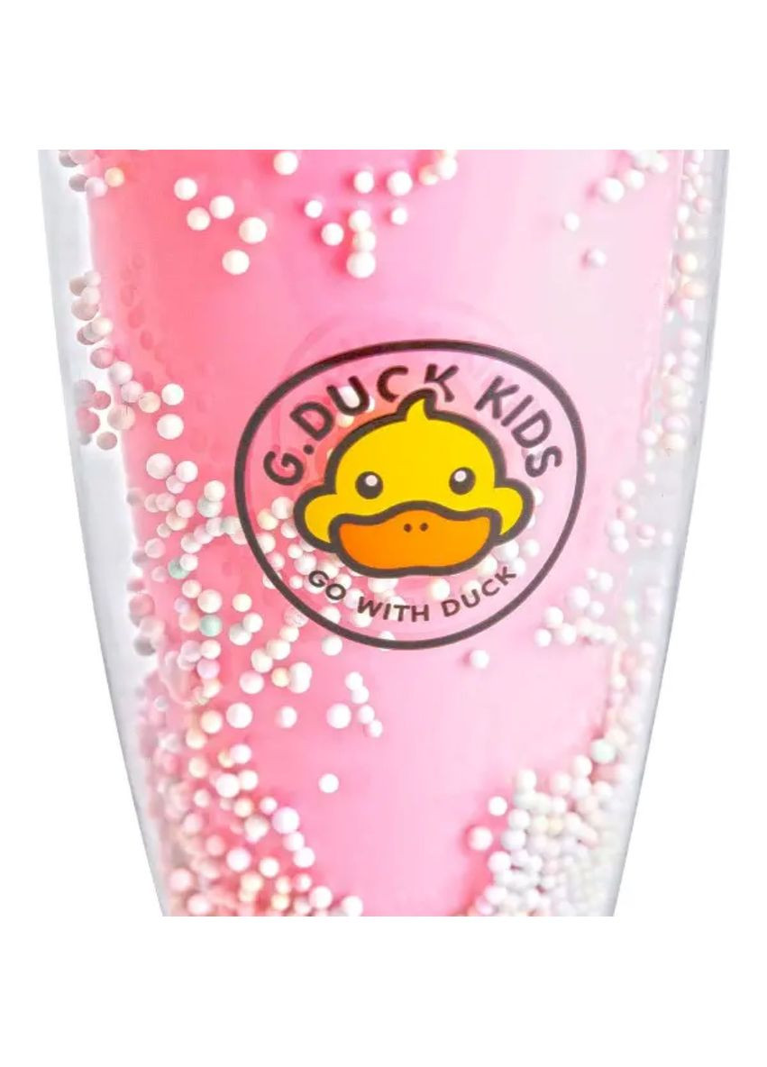 Багаторазовий стакан з трубочкою та кришкою 750 мл пластиковий Рожевий Happy Life (331784706)