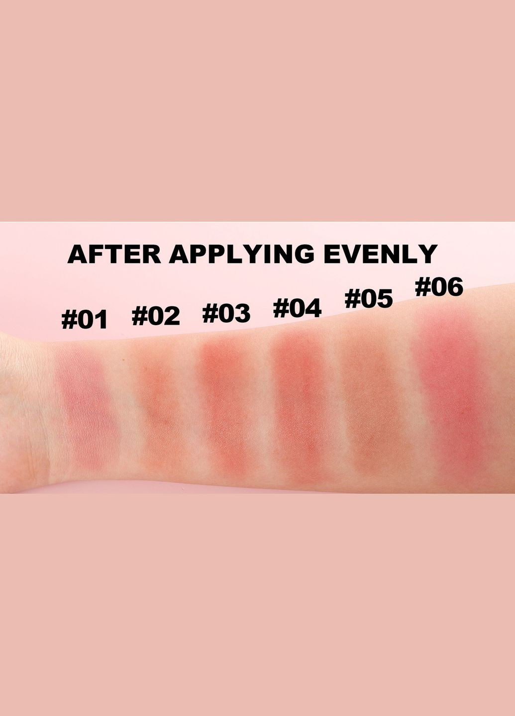 Рум'яна рідкі для обличчя Mousse Liquid Blush 01 Handaiyan (315424288)