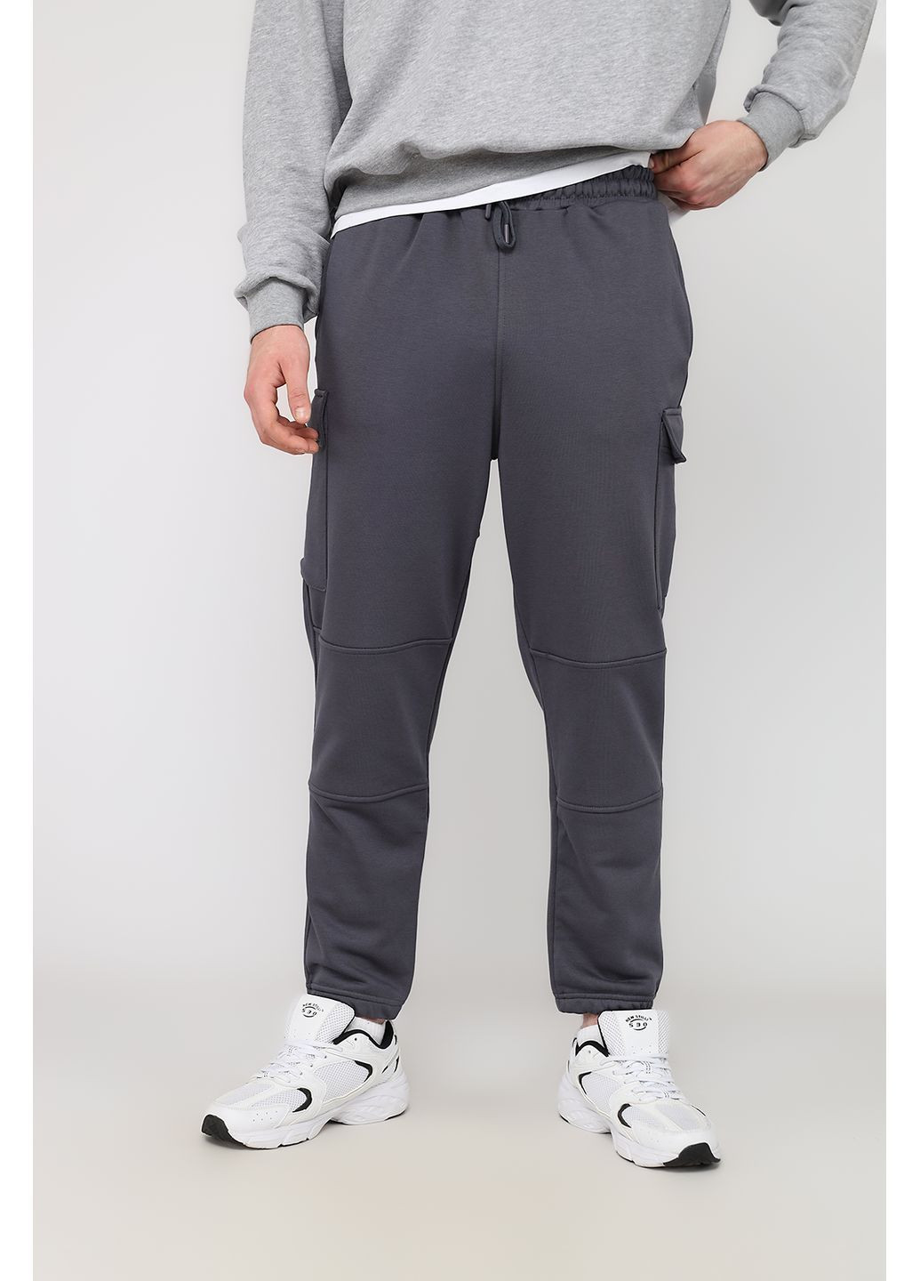Штани спортивні чоловічі колір графіт CB-00286345 Yuki (368296034)