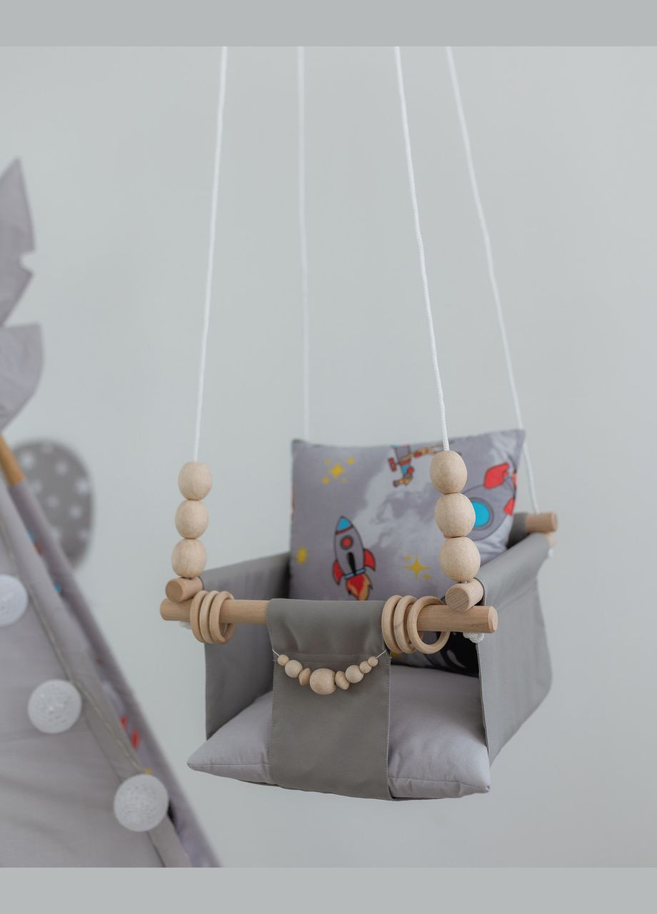 Подвесные качели Космос, качели для детей No Brand (316257349)