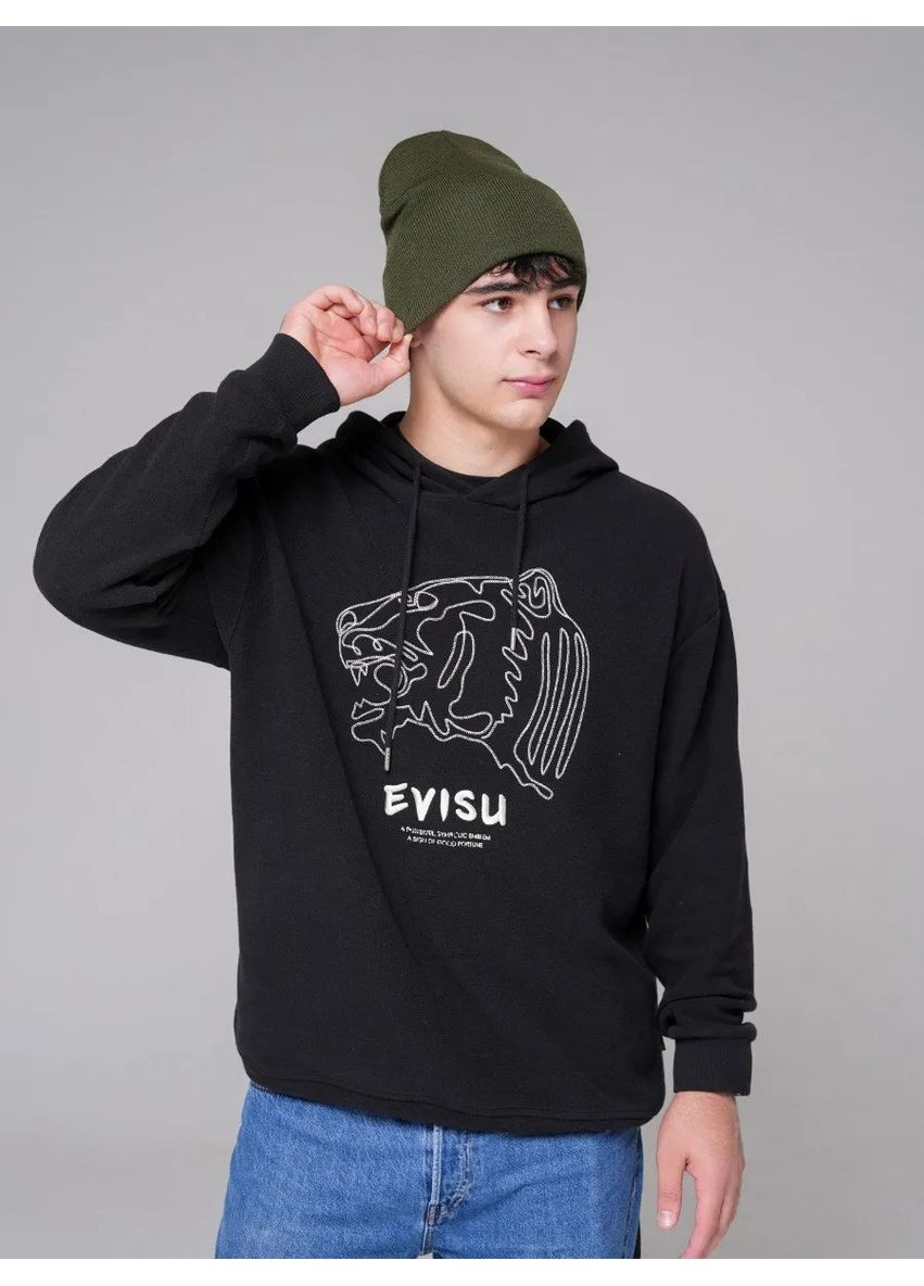 Молодіжна двошарова шапка біні лонг No Brand Шапка біні лонг лопата (362411553)