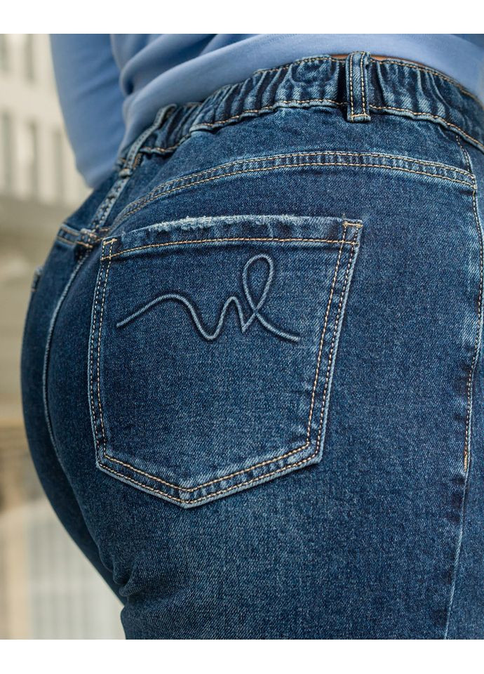 Джинсы LJ W845 Alenka Plus - (364672562)