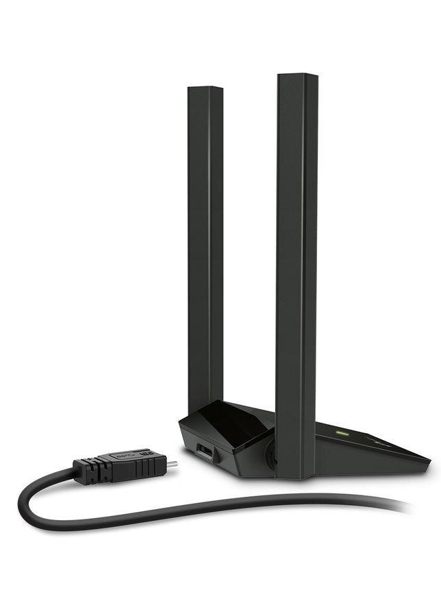 Сетевой адаптер USB TPLINK Archer T4U Plus, Black, 5GHz/2.4GHz, AC1300 (867/400 Мбит/с), USB 3.0, высокомощные антенны, MU-MIMO TP-Link (314780072)