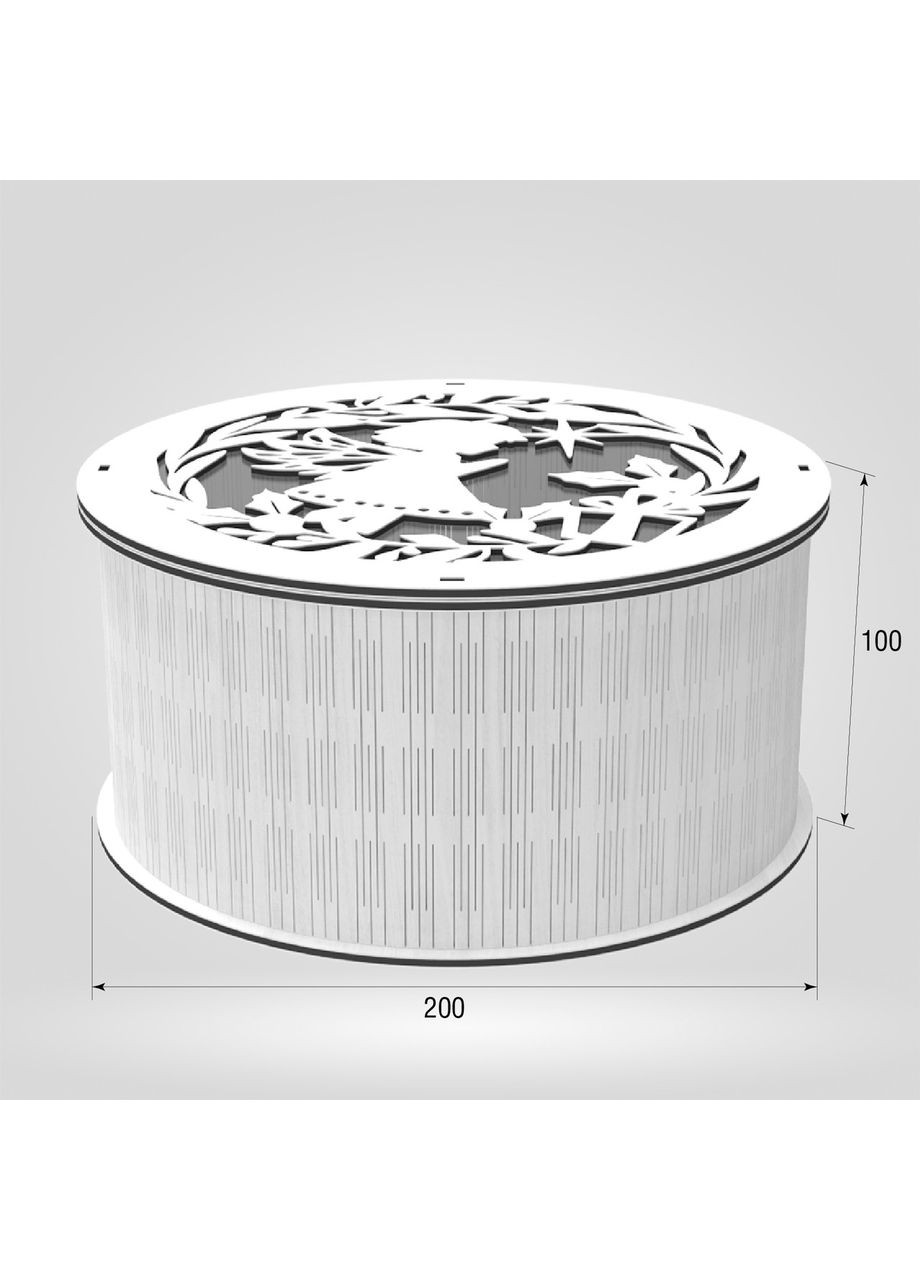 Подарункова коробка d200 h100 Ekostar (368307199)