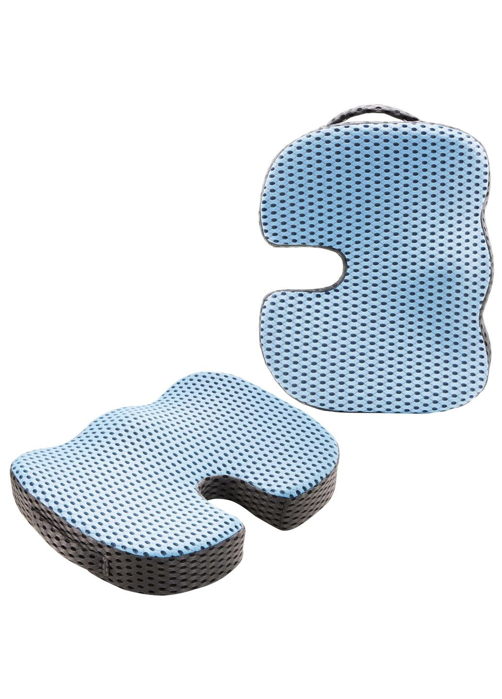 Ортопедична подушка для сидіння 35 x 45 x 7 см Sky Blue 4FIZJO 4fj0531 (284177327)