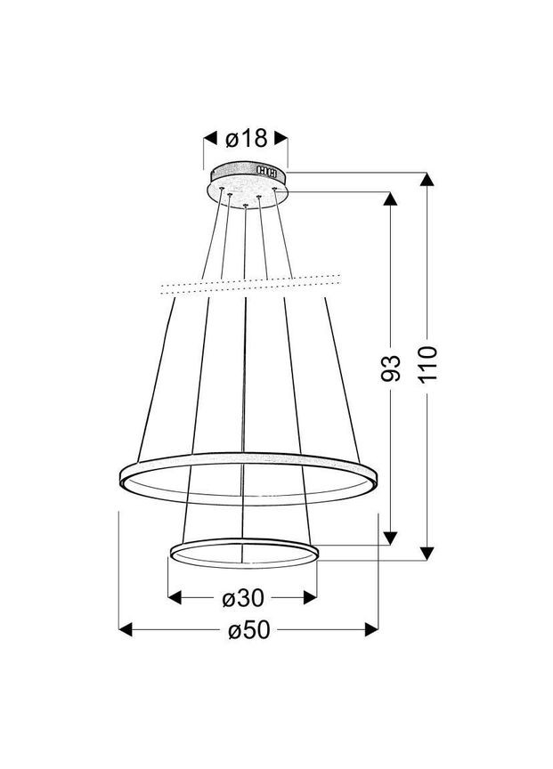 Люстра LUNE (32-64752) Candellux (361312567)