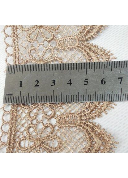 Кружево макраме 7см (13 м) Цвет-коричневый (729-64-067) Plus-plus (352743467)