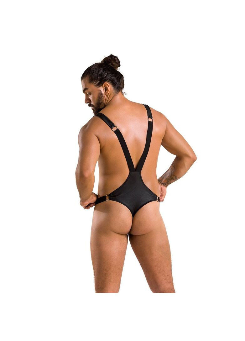 Чоловіче боді з люверсами 028 Harry Black CherryLove Passion (296623655)