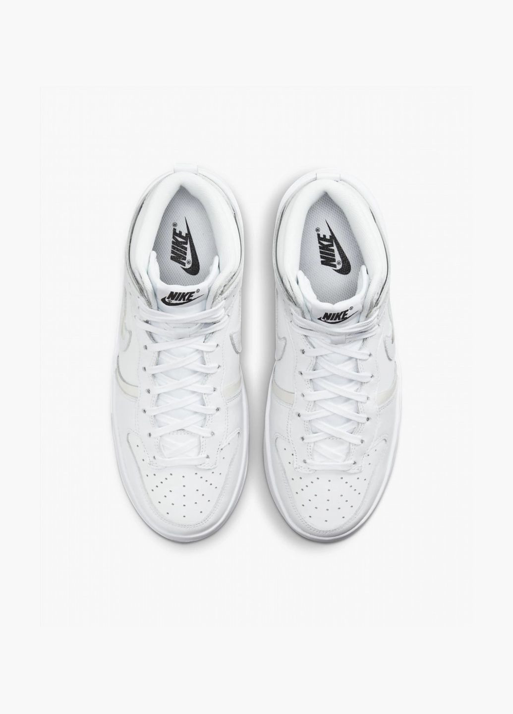 Кроссовки женские Dunk Hi Rebel Wmns White DH3718-100 Nike белые (333653648)
