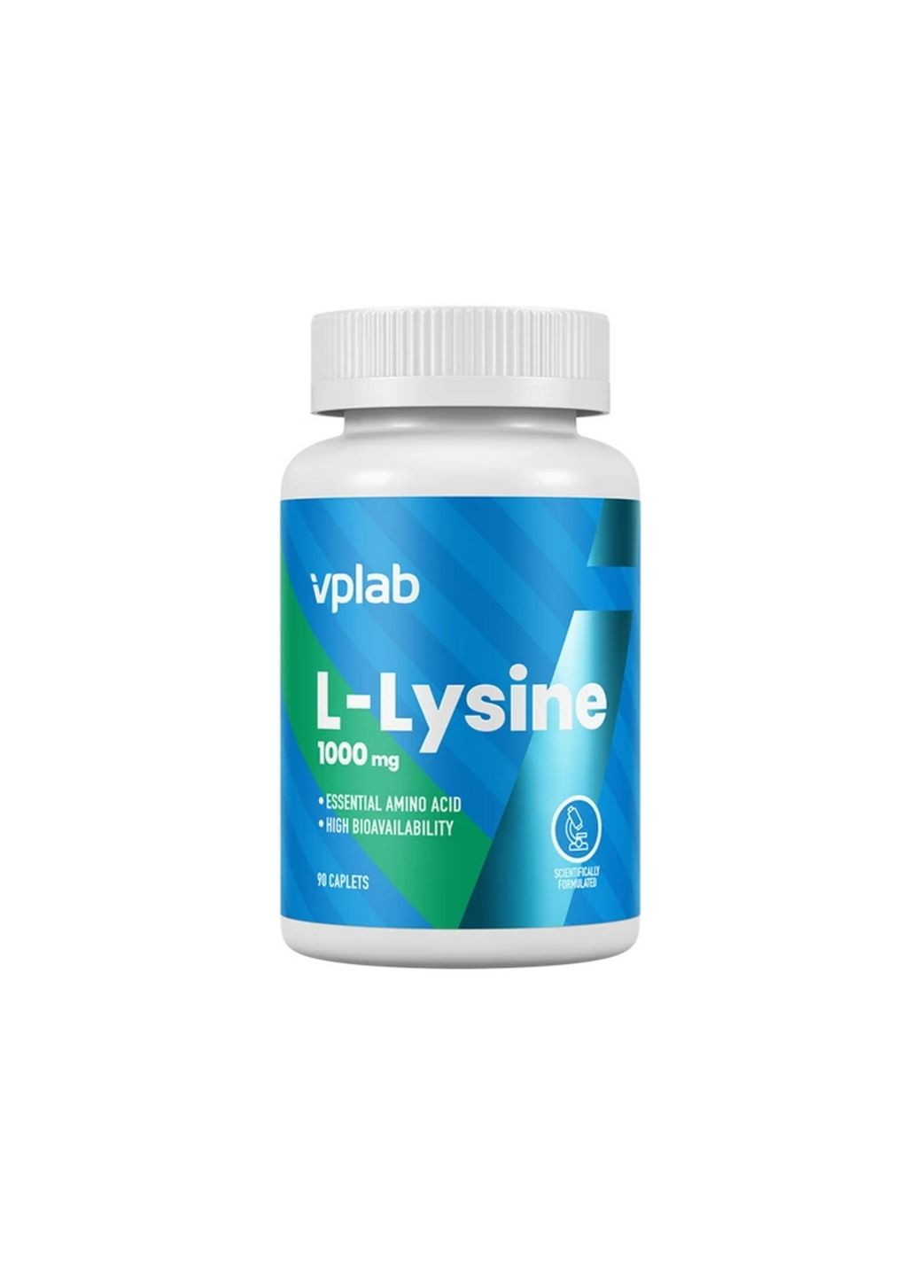 Аминокислота L-Lysine 1000 mg, 90 капсул VPLab Nutrition (293483167)